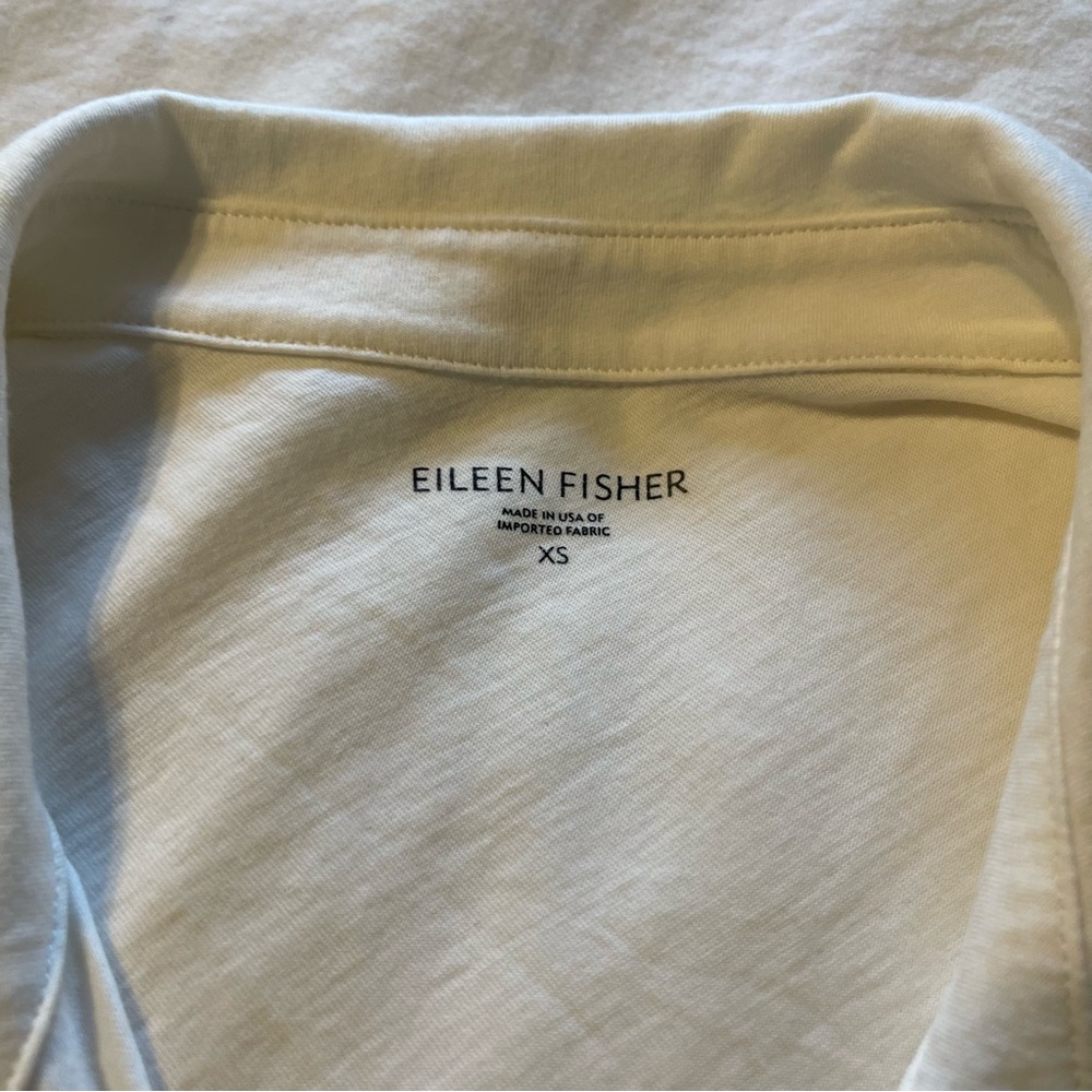 EILEEN FISHER Organic Cotton Easy Jersey Shirt‎ - Picture 11 of 12
